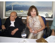 Oscar Niemeyer e Vera Lúcia G. Niemeyer